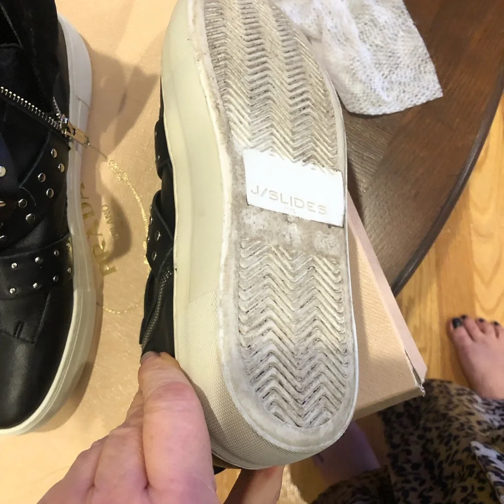 J slides Booties   studded details size 8 - Picture 5 of 11